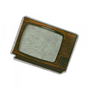 An animation of a TV 