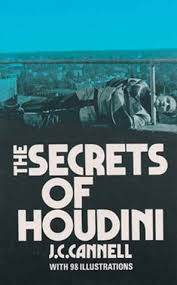 The cover of the book: "THE SECRETS OF HOUDINI"
