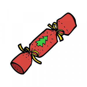 A Christmas cracker
