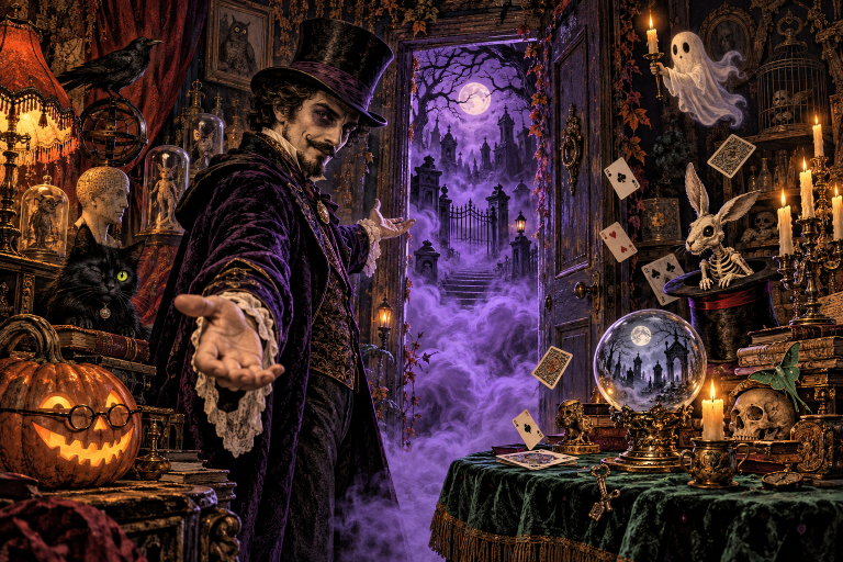 Weird magician